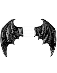 Halloween-siivet mustat