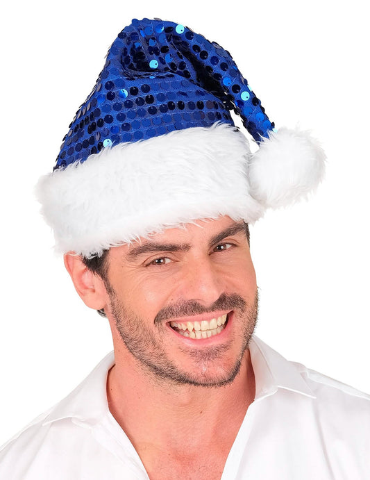 Vue de face du bonnet de Noël