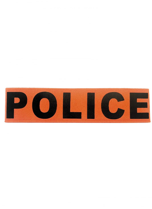 Aikuisten säädettävä poliisin käsivarsinauha