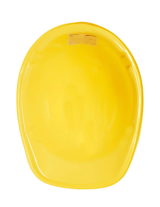 Rakennusmiehen keltainen kypärä aikuiselle