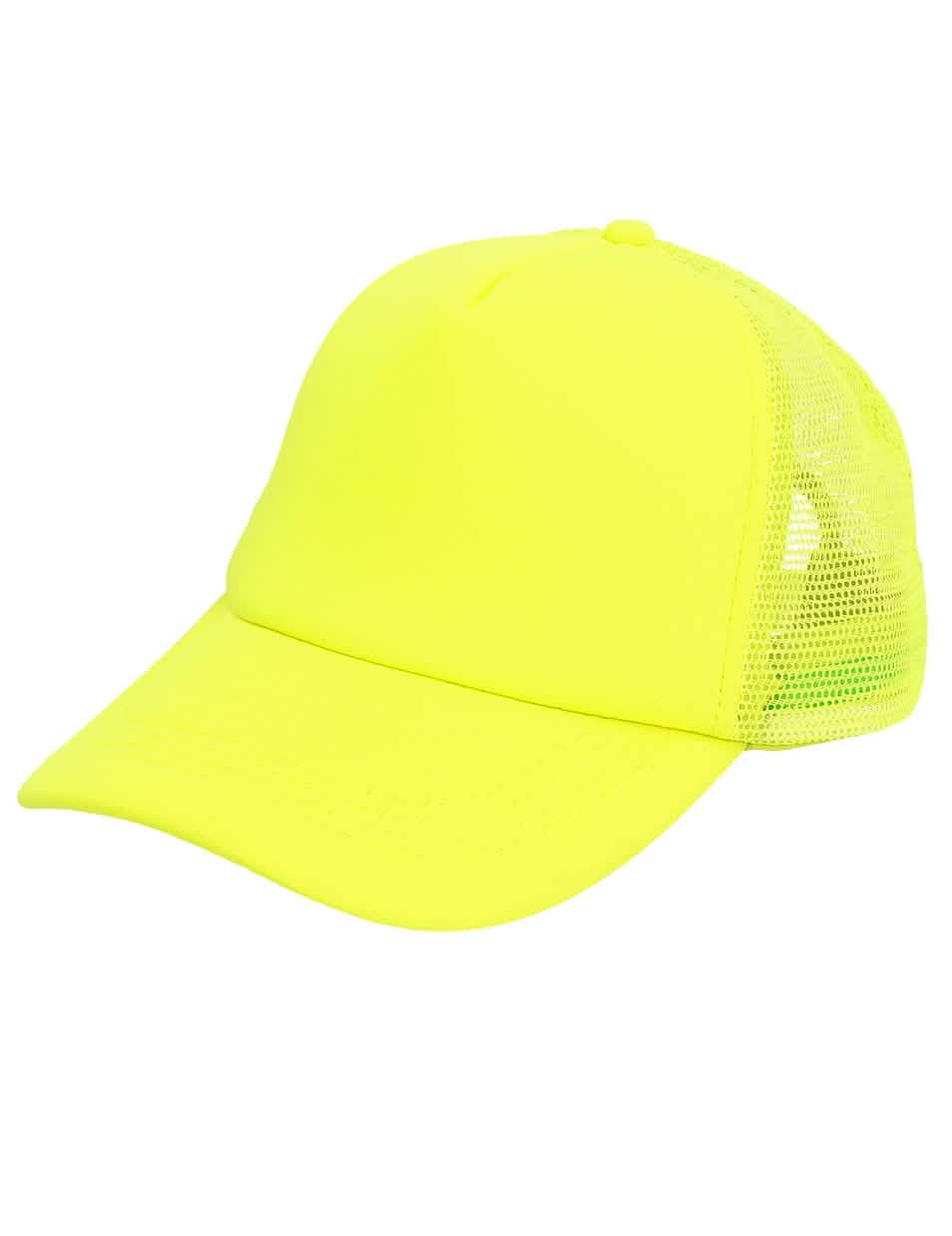 Aikuisten fluoresoiva keltainen korkki
