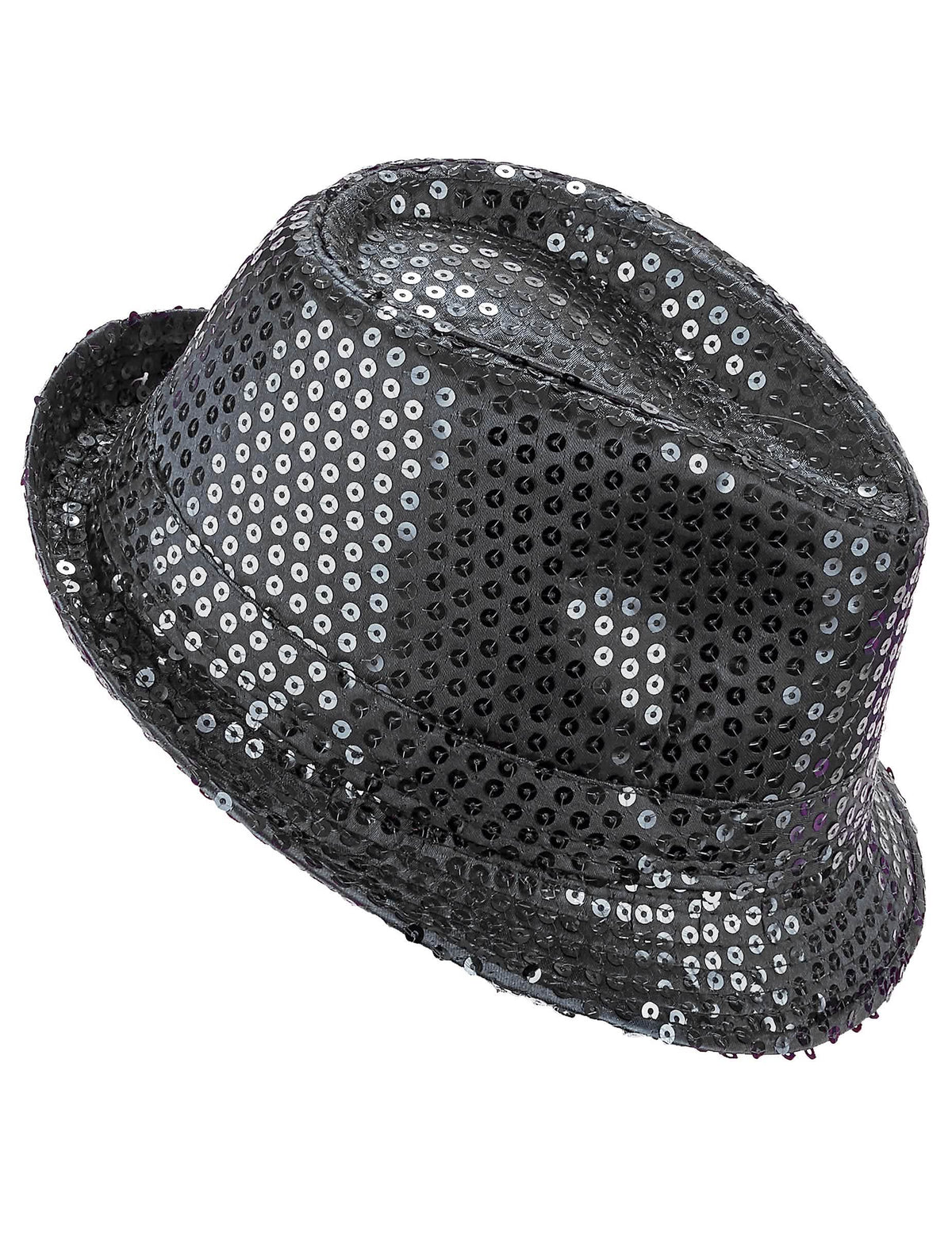 Musta borsalino-hattu aikuisille