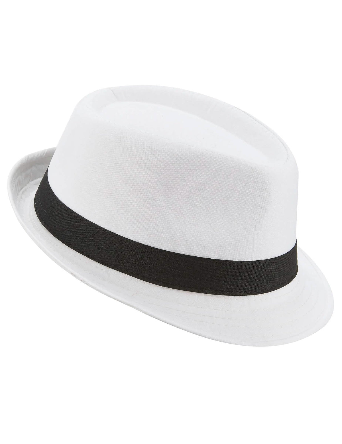Vue de profil du chapeau borsalino pour adulte