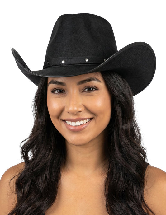 Musta cowboy-hattu