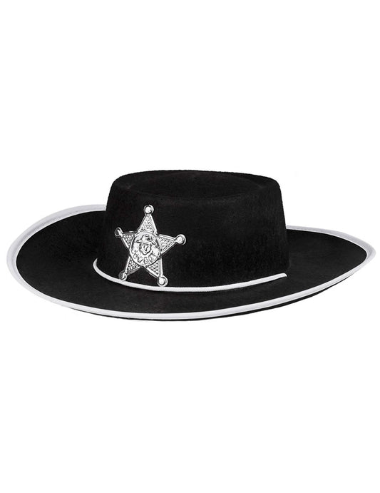 Vue de profil du chapeau de cowboy pour enfant