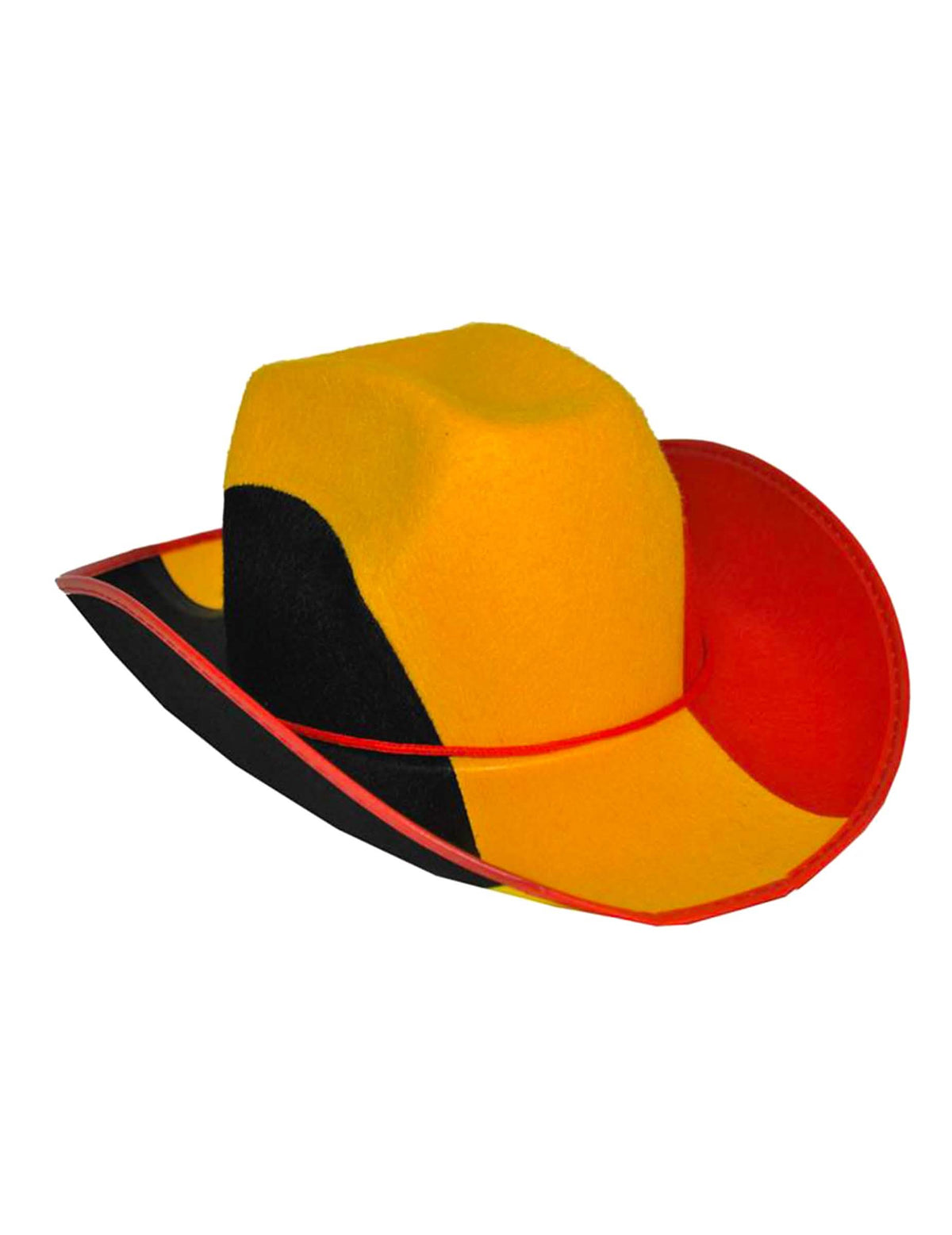 Belgia-kannattajan cowboy-hattu aikuisille