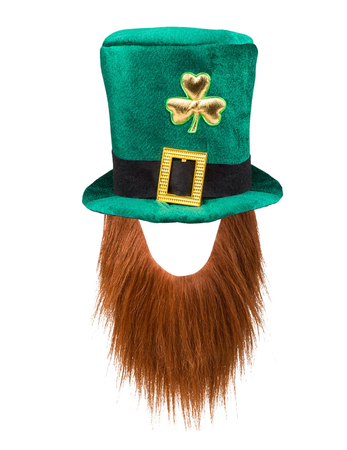 Edestä nähtynä aikuisten saint patrick's day -silinterihattu