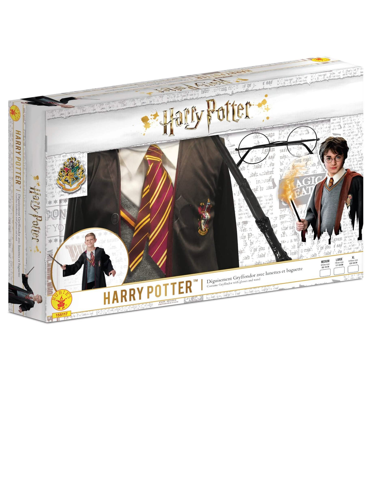 Harry Potter™- naamiaisasupaketti ja asusteet