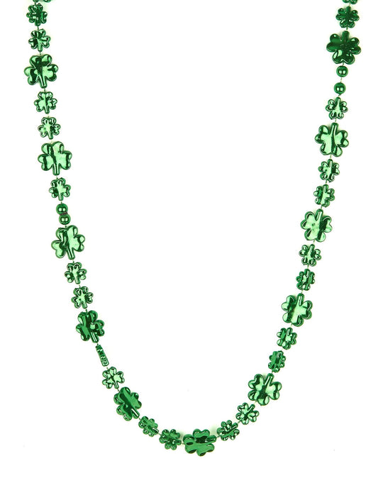 St. Patrick's Day - kimalteleva vihreä kaulanauha aikuisille