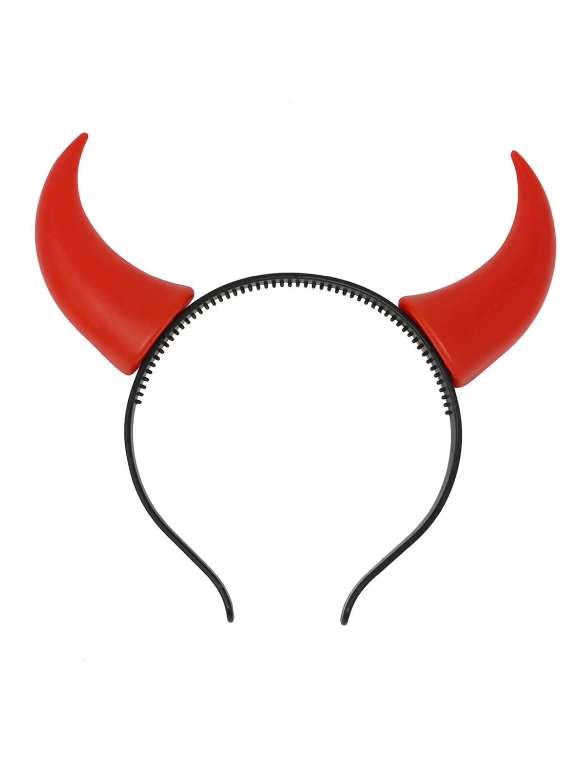Aikuisten Halloween-asuste punaiset pirun sarvet