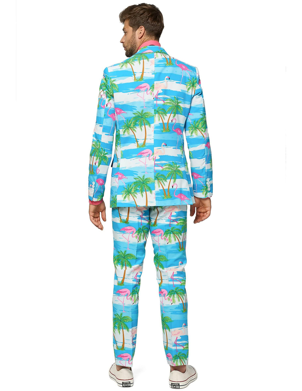 Mr. Flamingo -asun miehet Opposuits™ takaa kuvattuna