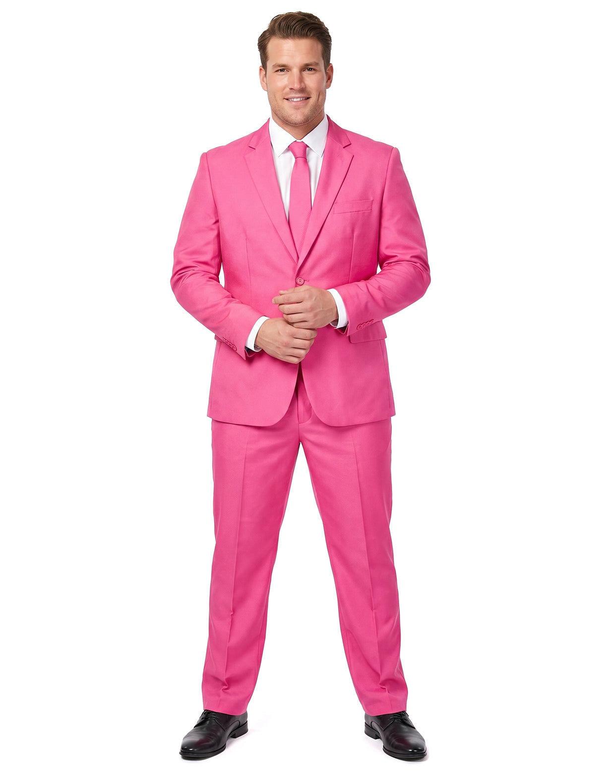 Miesten vaaleanpunainen Suitmeister™- puku