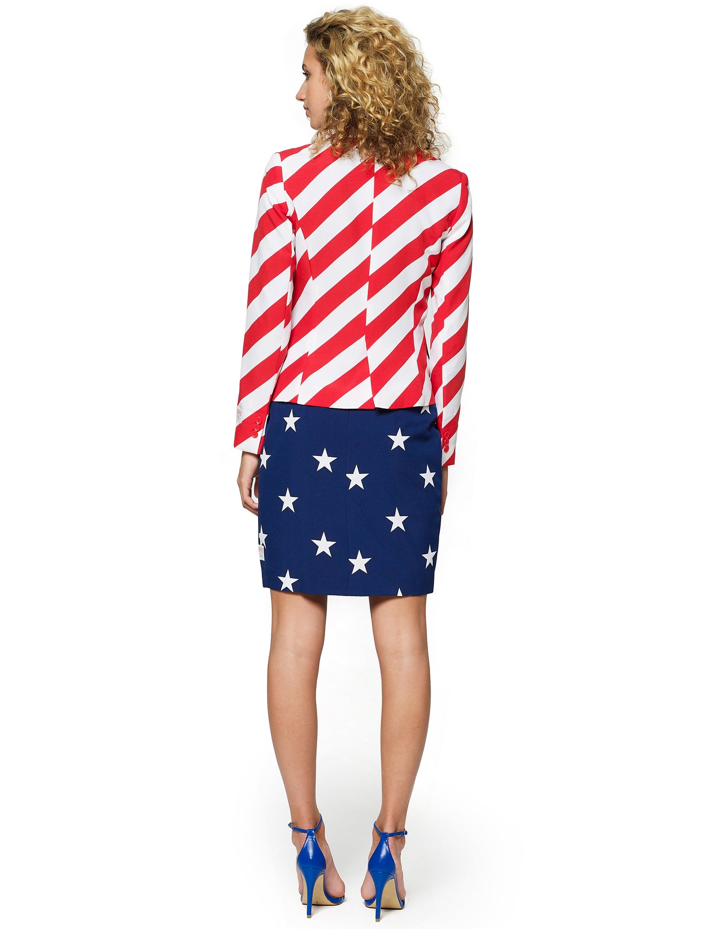 Vue de dos du costume Mrs. America Opposuits pour femme