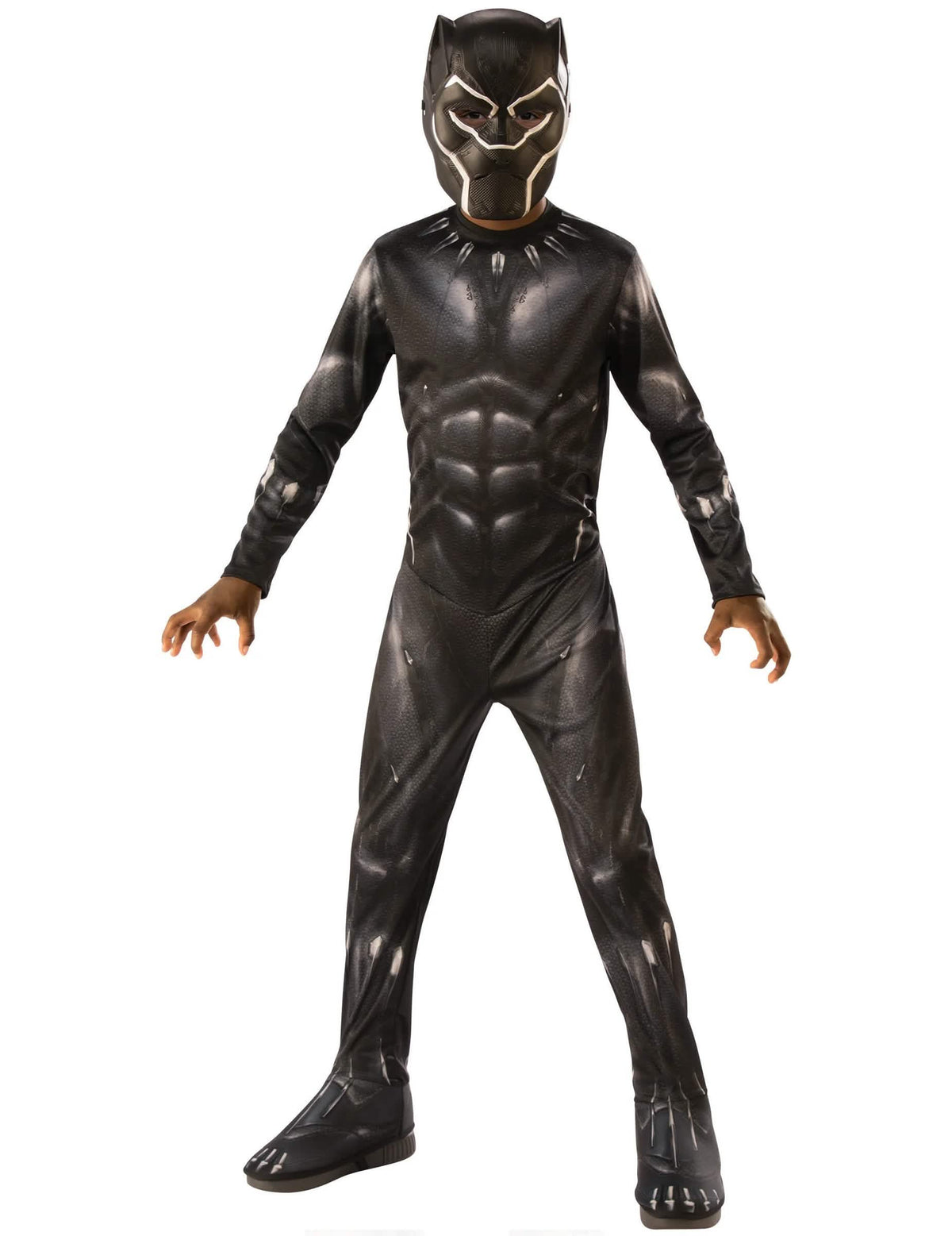 Déguisement classique Black Panther Infinity War pour garçon noir avec masque