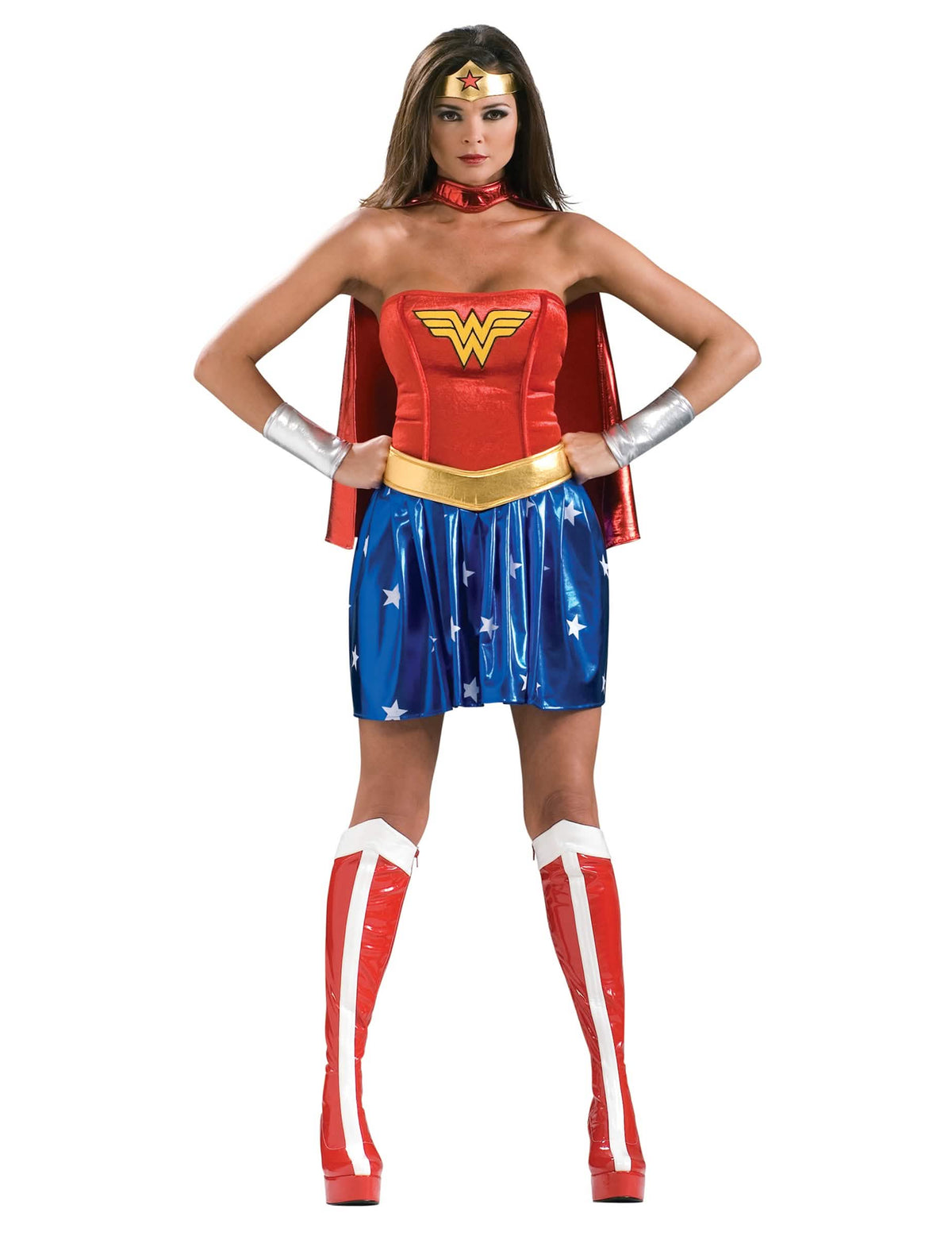 Wonder Woman -asuisun klassisen naamiaisasun etupuolelta