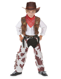 Naamiaisasut lapsille Villi Länsi Cowboys ja Cowgirls