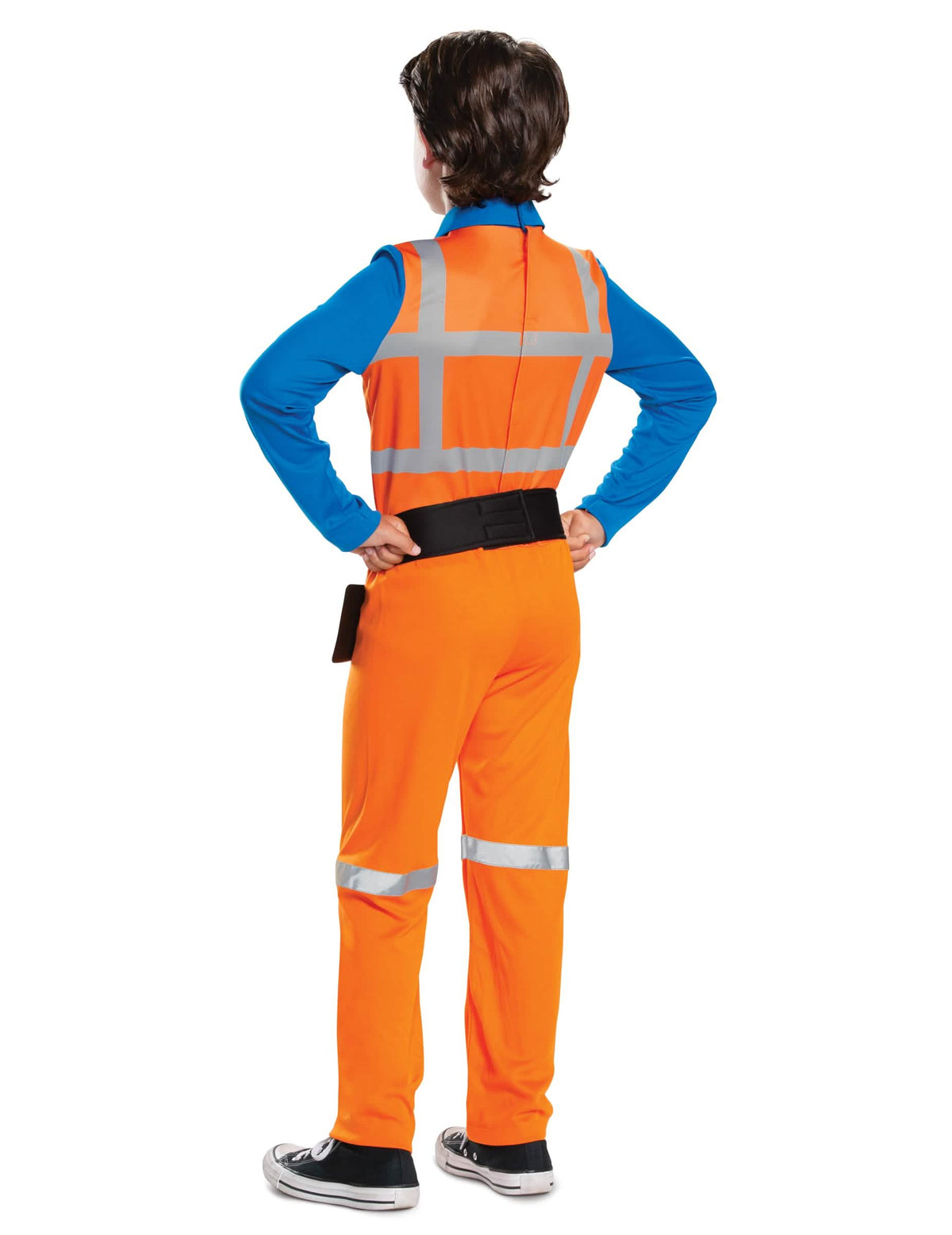 Emmet Lego-elokuva 2 -asun selkäpuolen näkymä