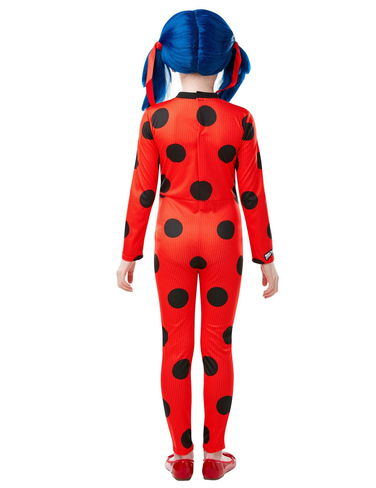 Vue de dos du déguisement et masque Miraculous Ladybug
