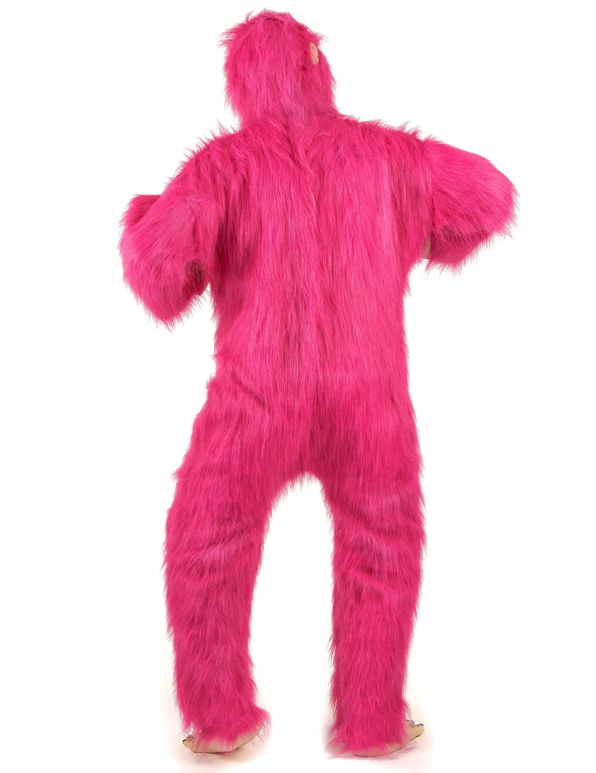 Gorillapuvun takaa kuvattu näkymä