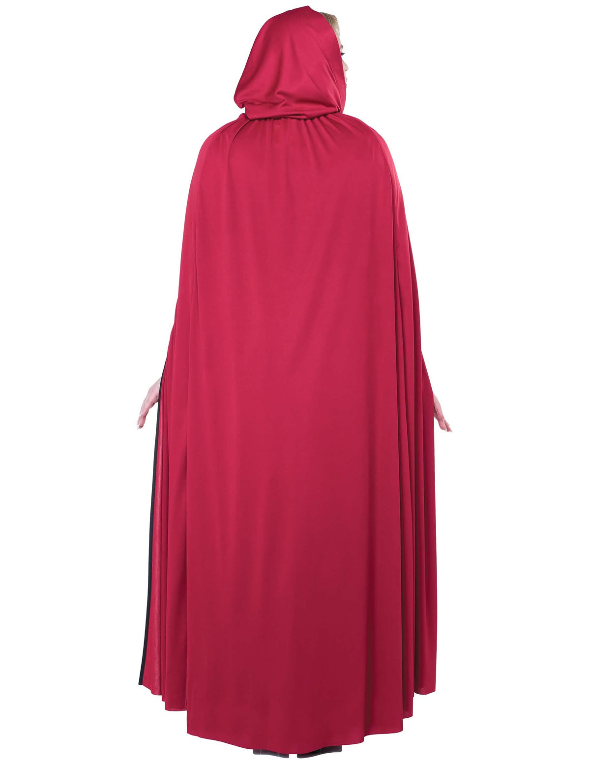 Déguisement de Petit chaperon rouge gothique pour femme rouge