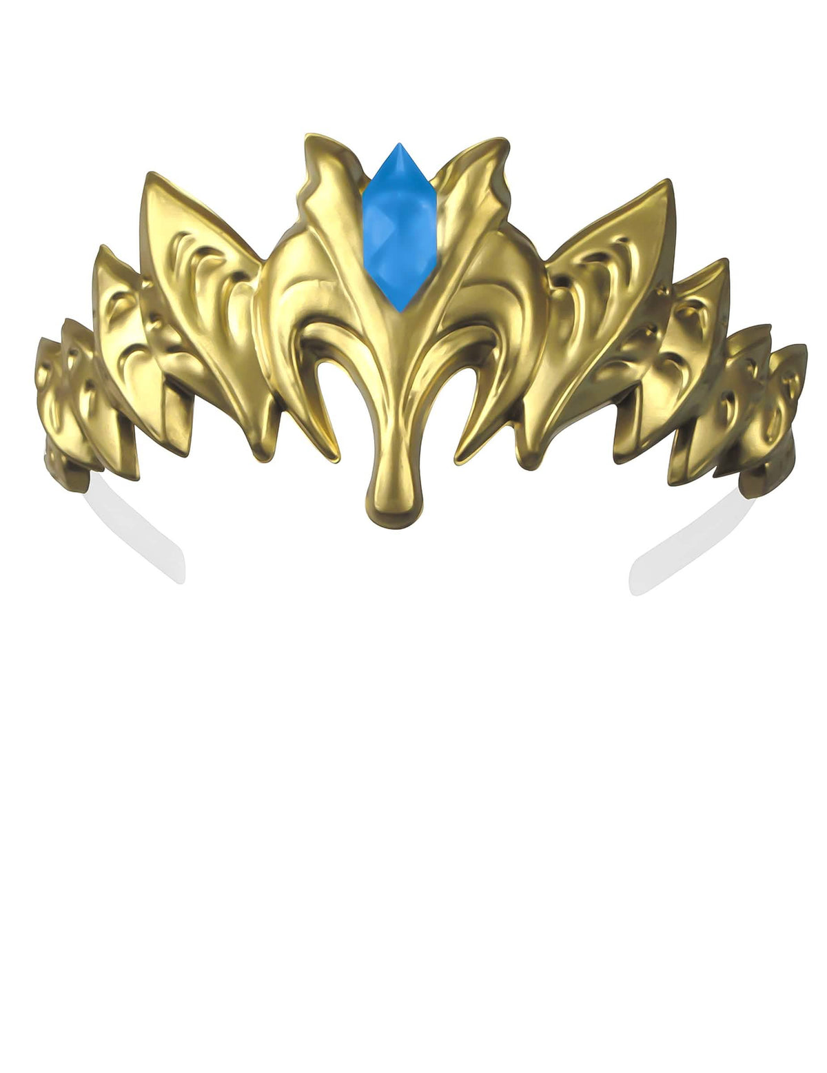 Kulta diadeemi sinisellä kivellä Zelda deluxe -prinsessapuvusta