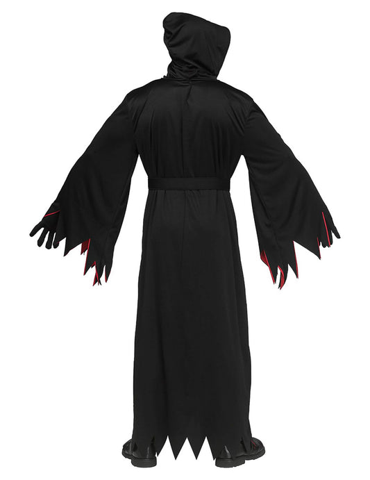 Scream™-asu mustalla ja punaisella naamarilla aikuisille