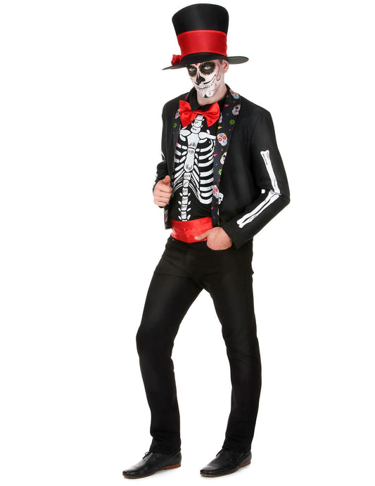 Juhlava Dia de los muertos -asu aikuisille