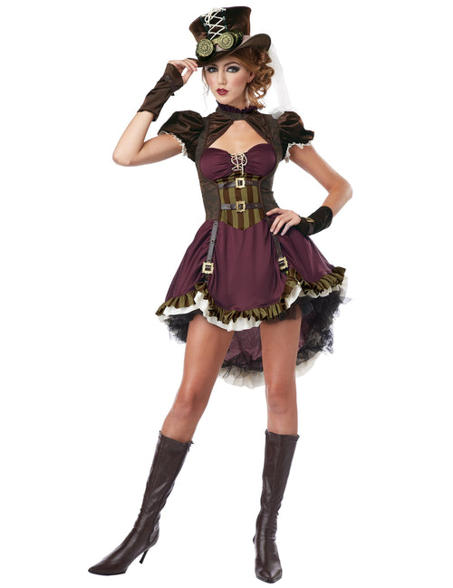 Steampunk naamiaisasut ja asusteet