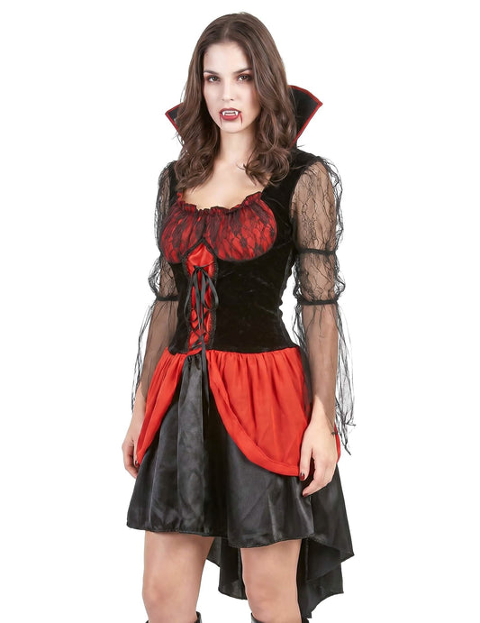 Naisten seksikäs vampyyriasu