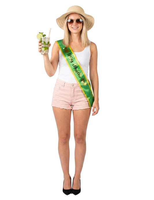 Miss Mojito vihreä huivi naisille