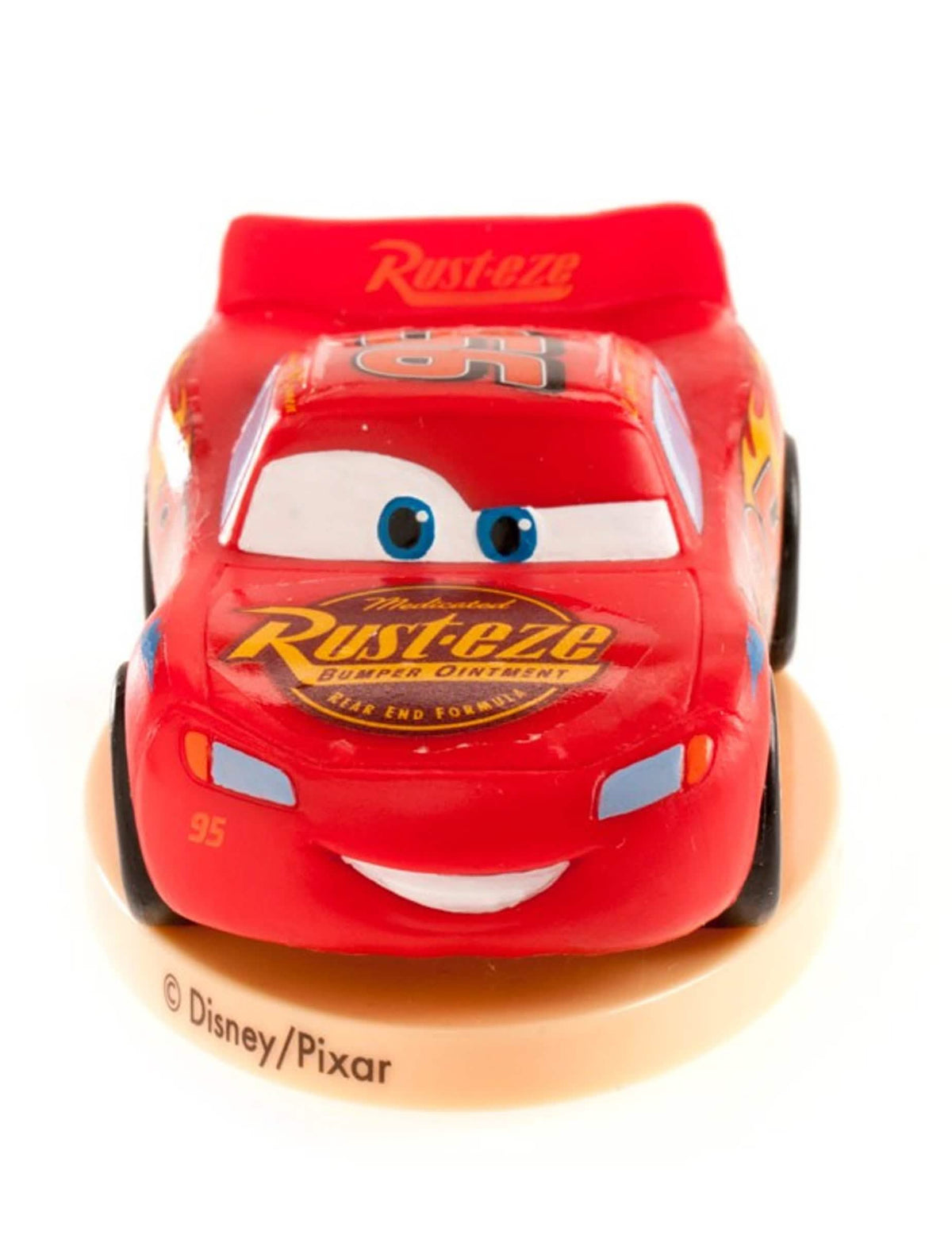 Muovinen Autot Flash McQueen punainen figuuri