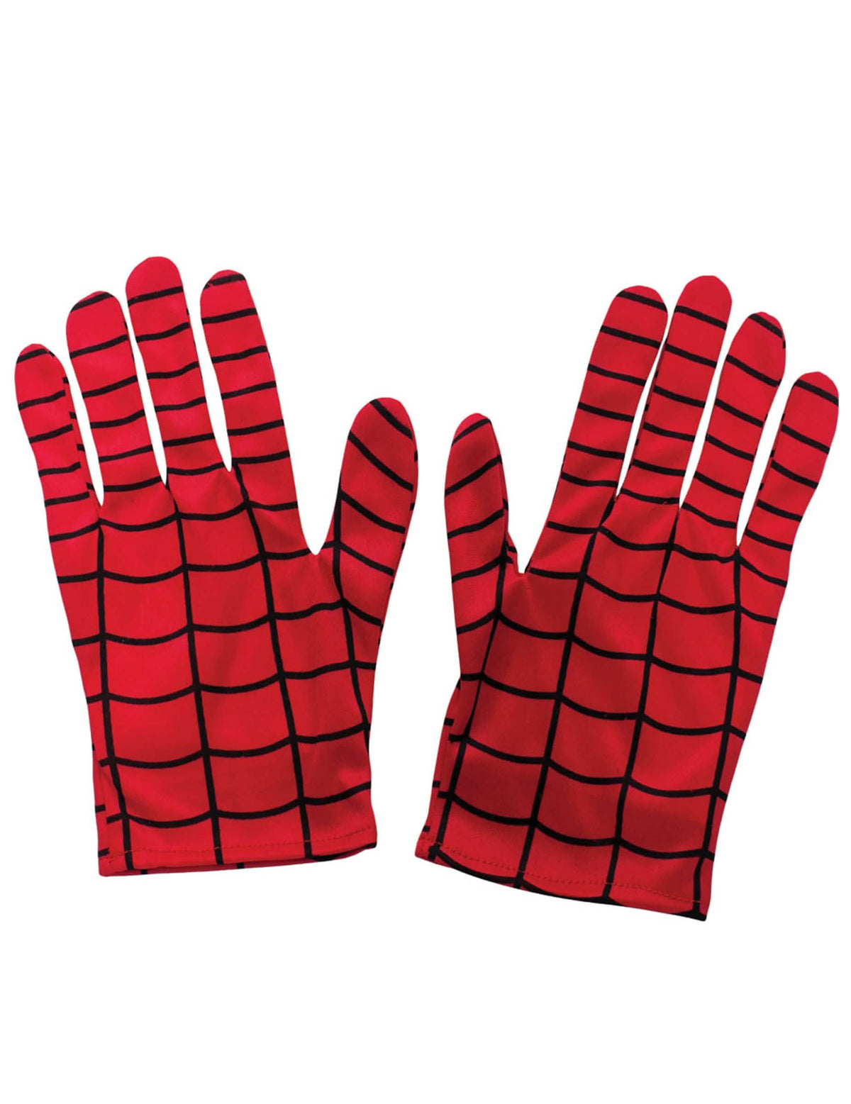 Spiderman-hanskat ja käsineet lapsille punaiset mustalla hämähäkinseittikuviolla