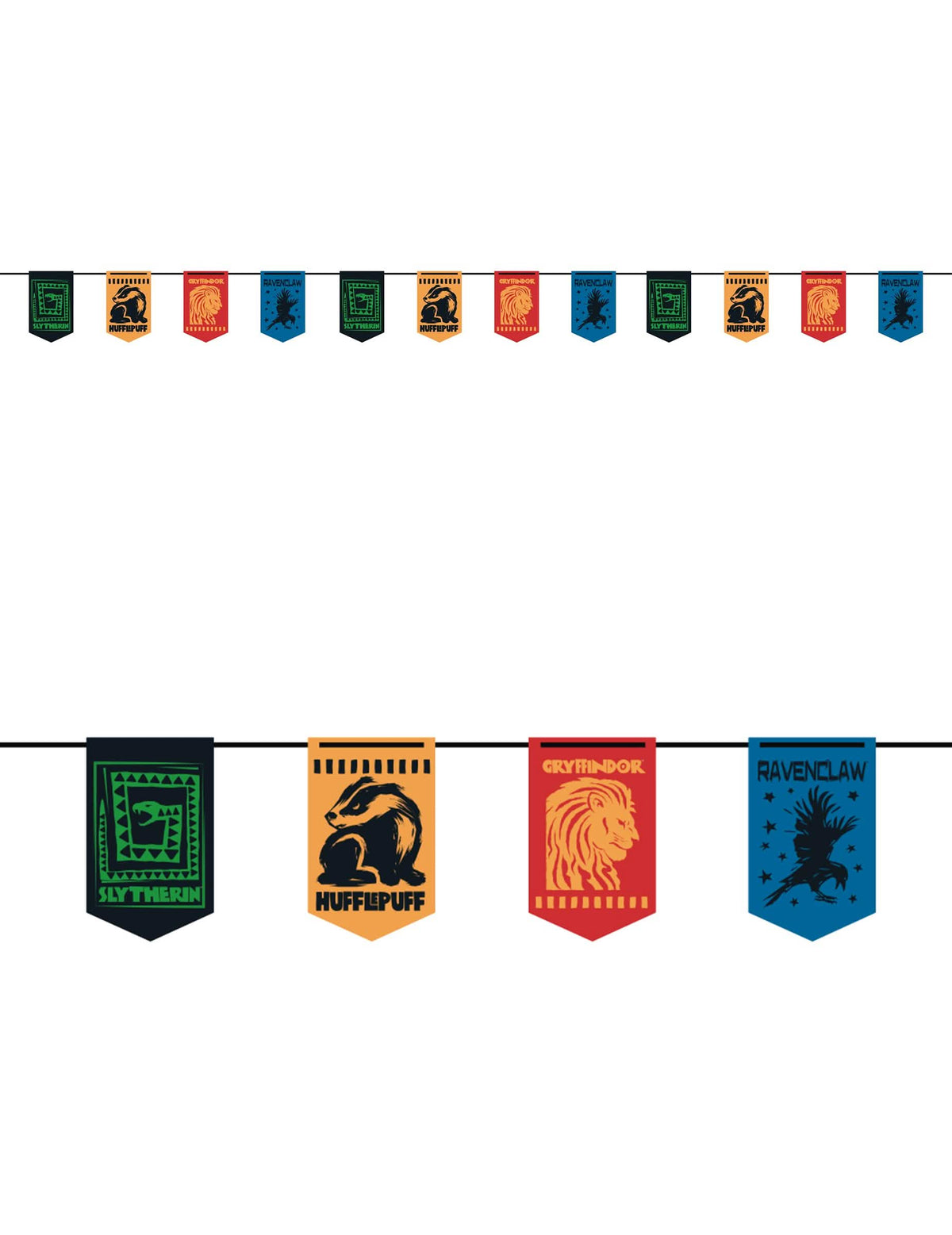 Harry Potter™ Tylypahkan tuvat viirinauha 3,6 m