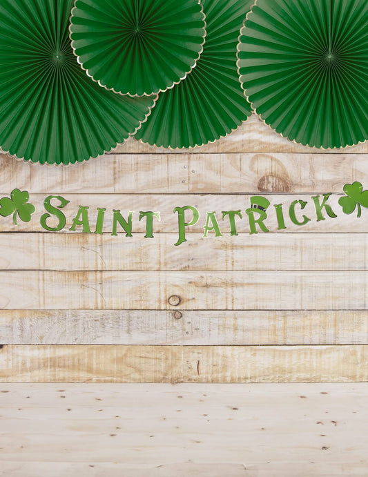 Mise en situation de la Guirlande Saint Patrick
