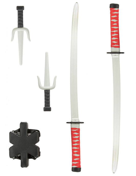 Vue d'ensemble des armes du Kit accessoires Deadpool™