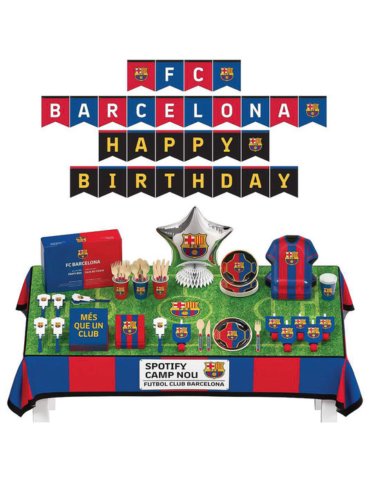 FC Barcelona syntymäpäiväsetti 75 osaa