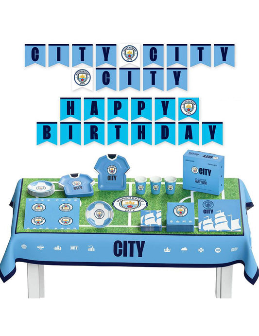 Manchester City Football Club syntymäpäiväsetti 44 osaa