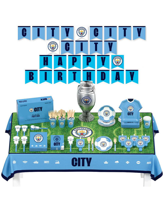 Manchester City Football Club syntymäpäiväsetti 75 osaa