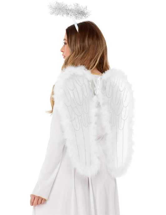 Vue de dos du kit d'ange de Noël