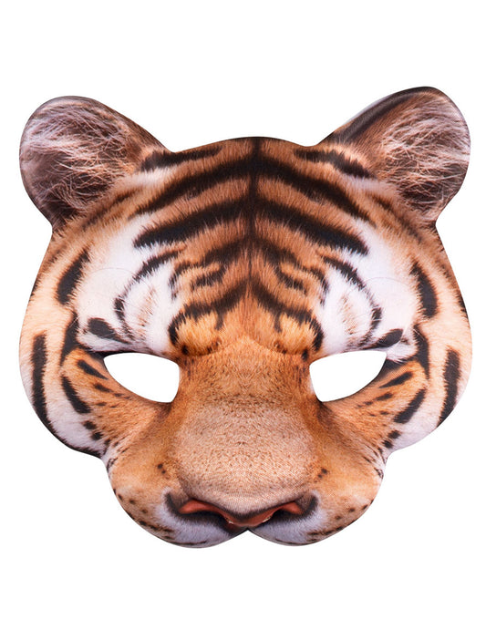 Vue de face du loup tigre