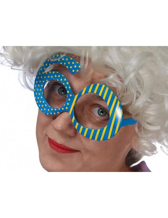 Edestä näkymä silmälasit ikä 60