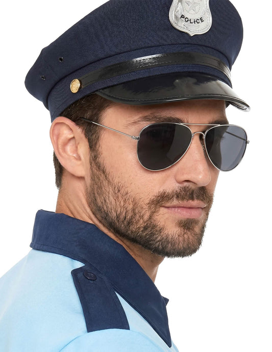 Aikuisten mustat Aviator-aurinkolasit
