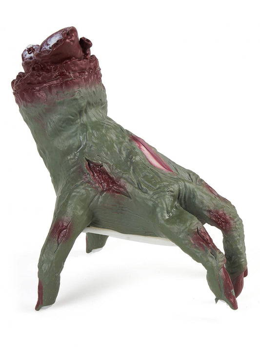 Vue de profil de la main de zombie