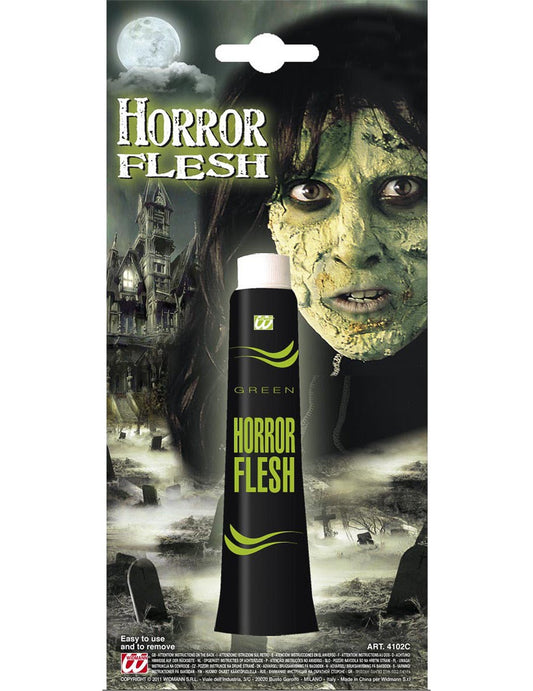 Emballage et tube du maquillage peau Halloween