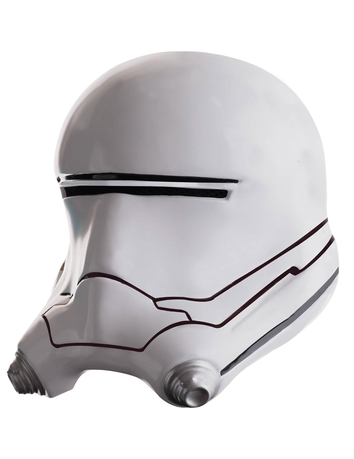 Masque luxe casque 2 pièces Flametrooper Star Wars VII pour adulte blanc