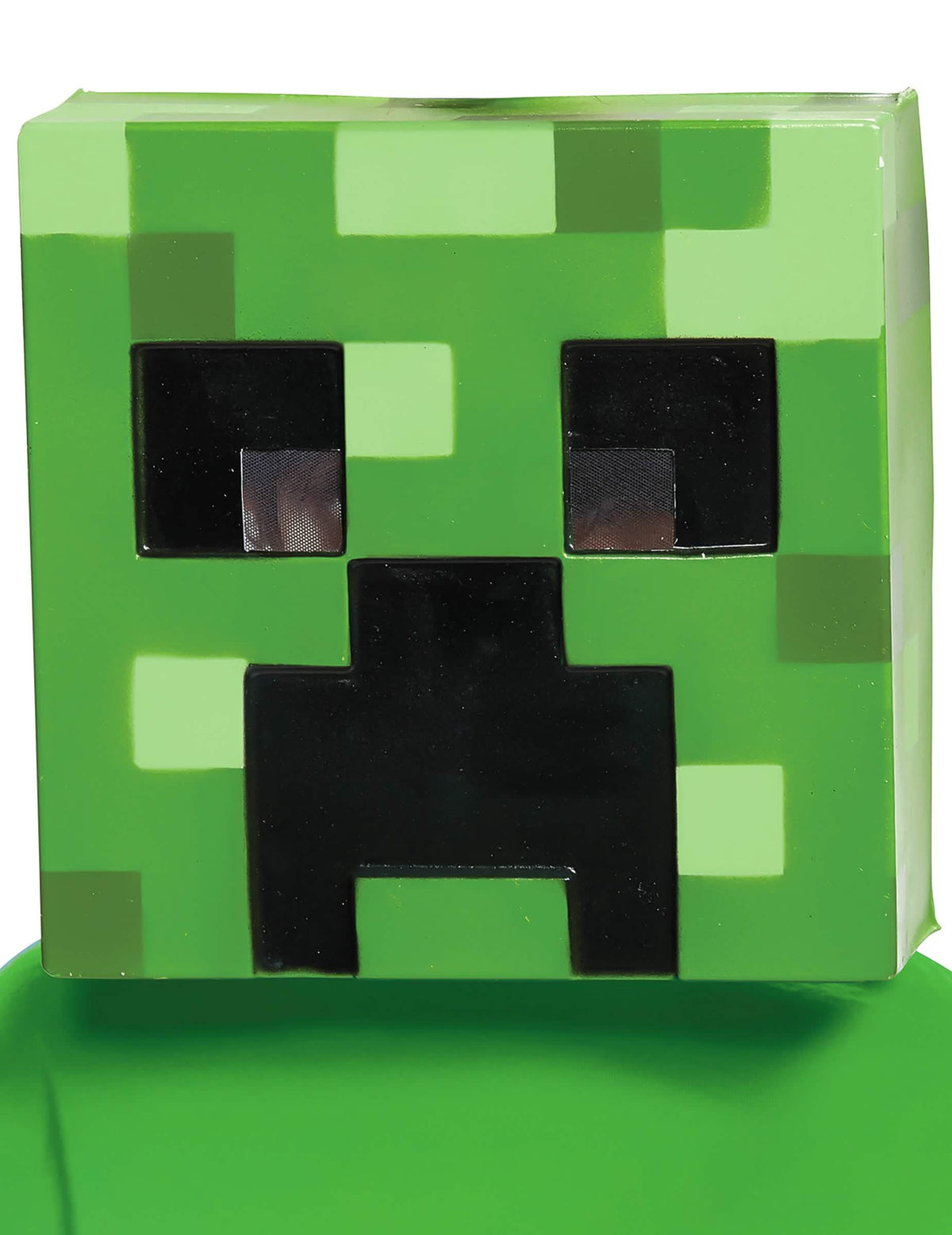 Minecraft™-Creeper-maski lapsille vihreä pikseleillä