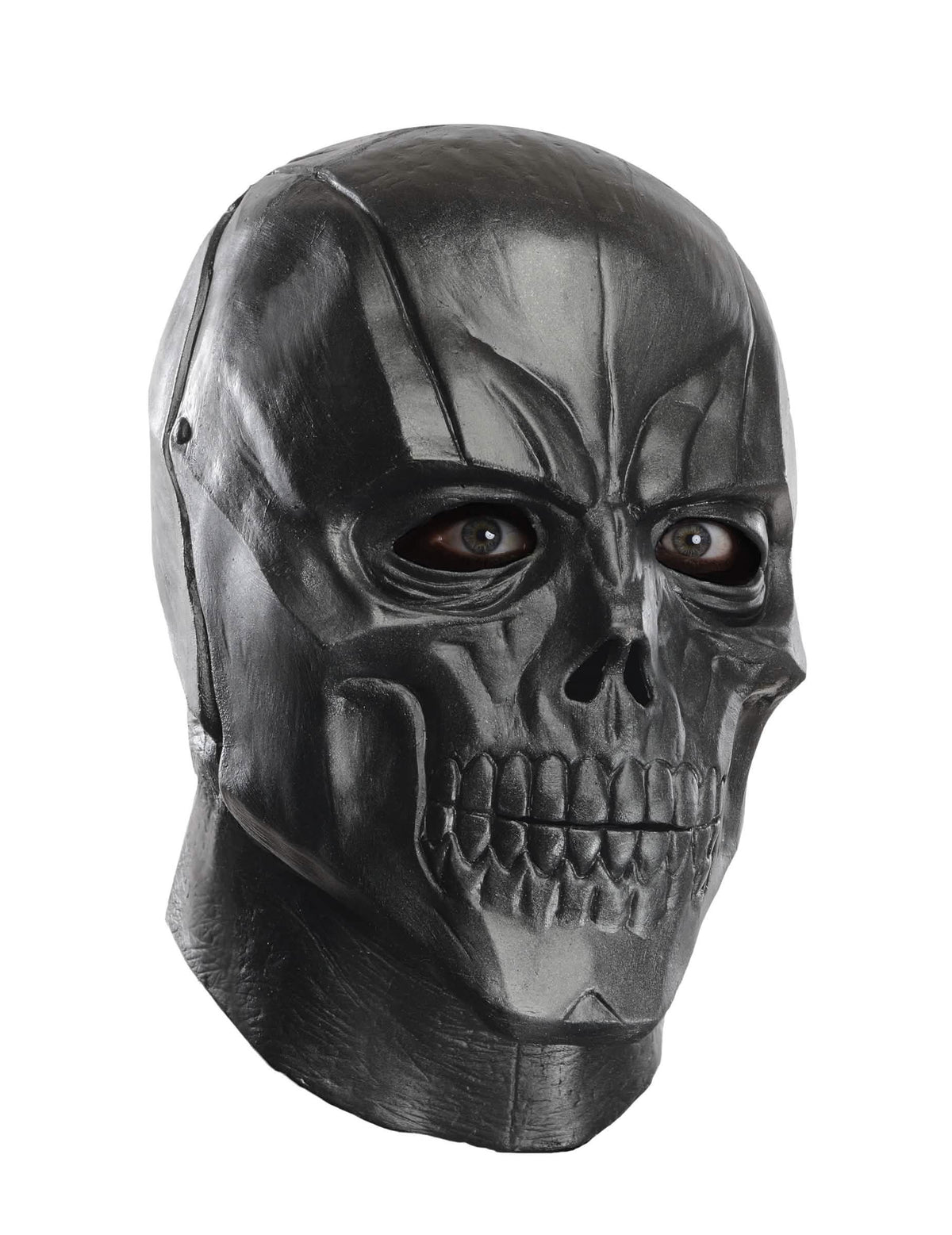 Täyslateksinen Black Mask -naamari aikuiset musta