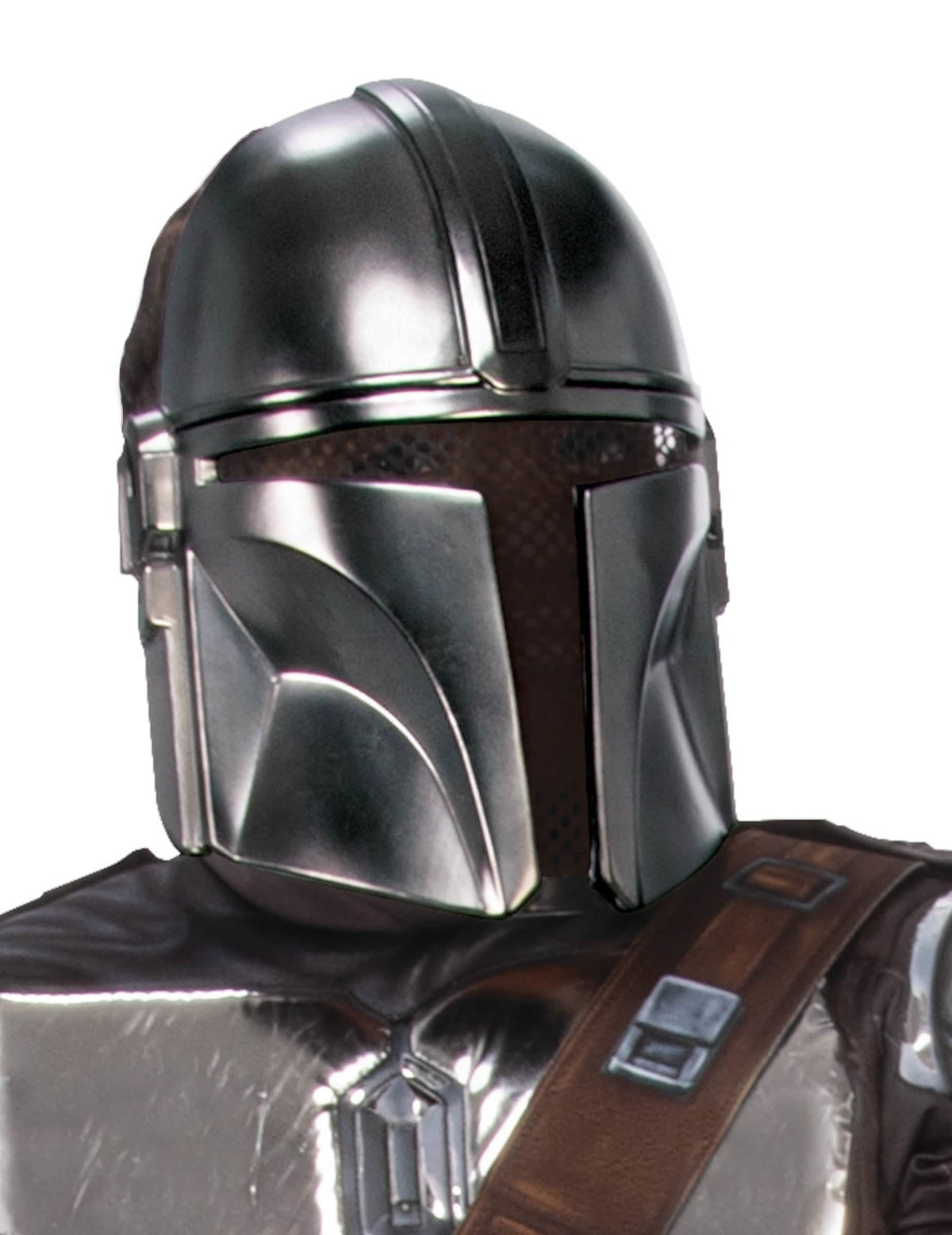 Lähikuva The Mandalorian -maskin kypärästä
