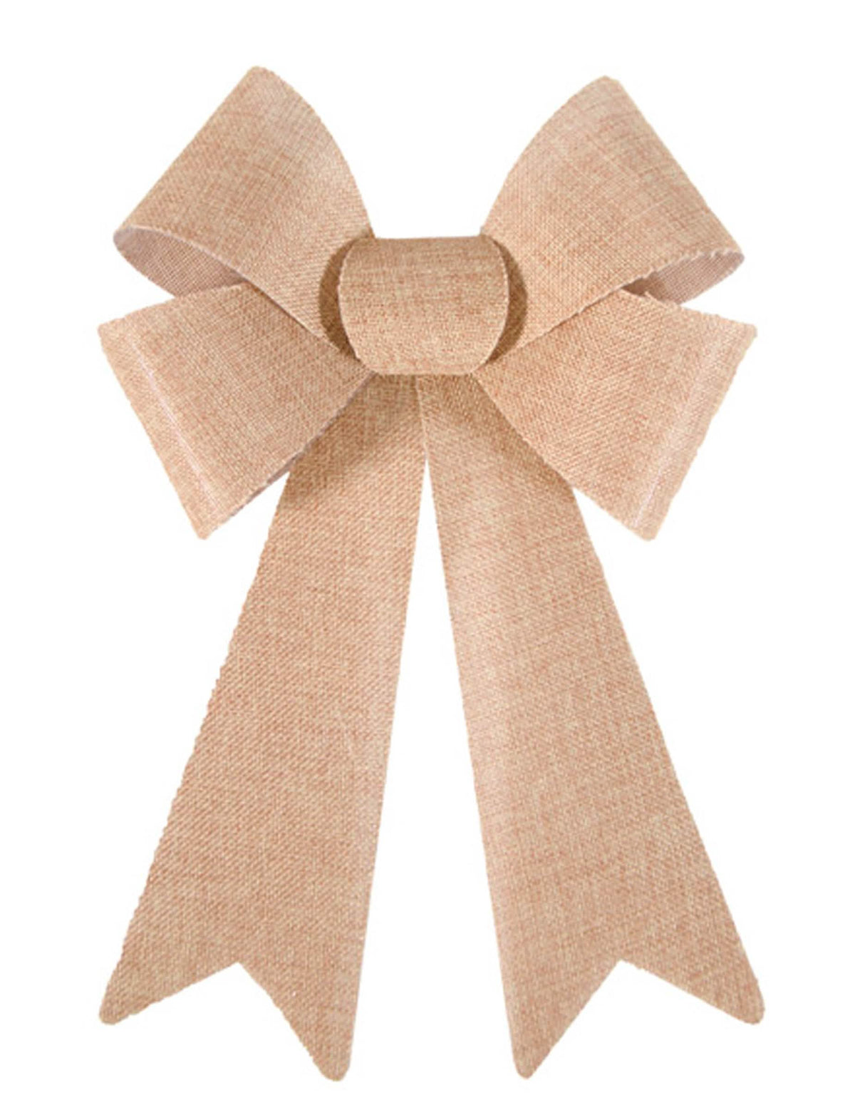 Maalaishäiden solmu koristeluun beige jute pvc:ssa