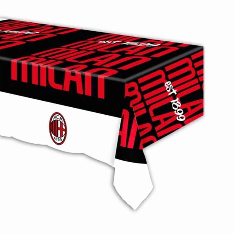 Paperinen pöytäliina AC Milan™ 120 x 180 cm